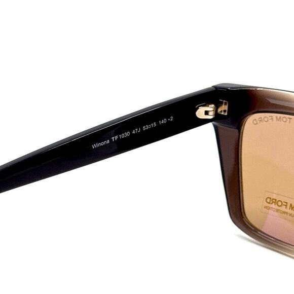 New, TOM FORD Winona Sunglasses TF1030 47J Authentic main image 9